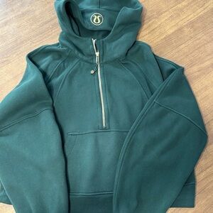 Lululemon Athletica Scuba 1/4-Zip Cropped Hoodie